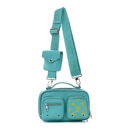 Louis Vuitton Calfskin Embossed Monogram Vuittamins Utility Crossbody Menthe Jaune 1 of 9
