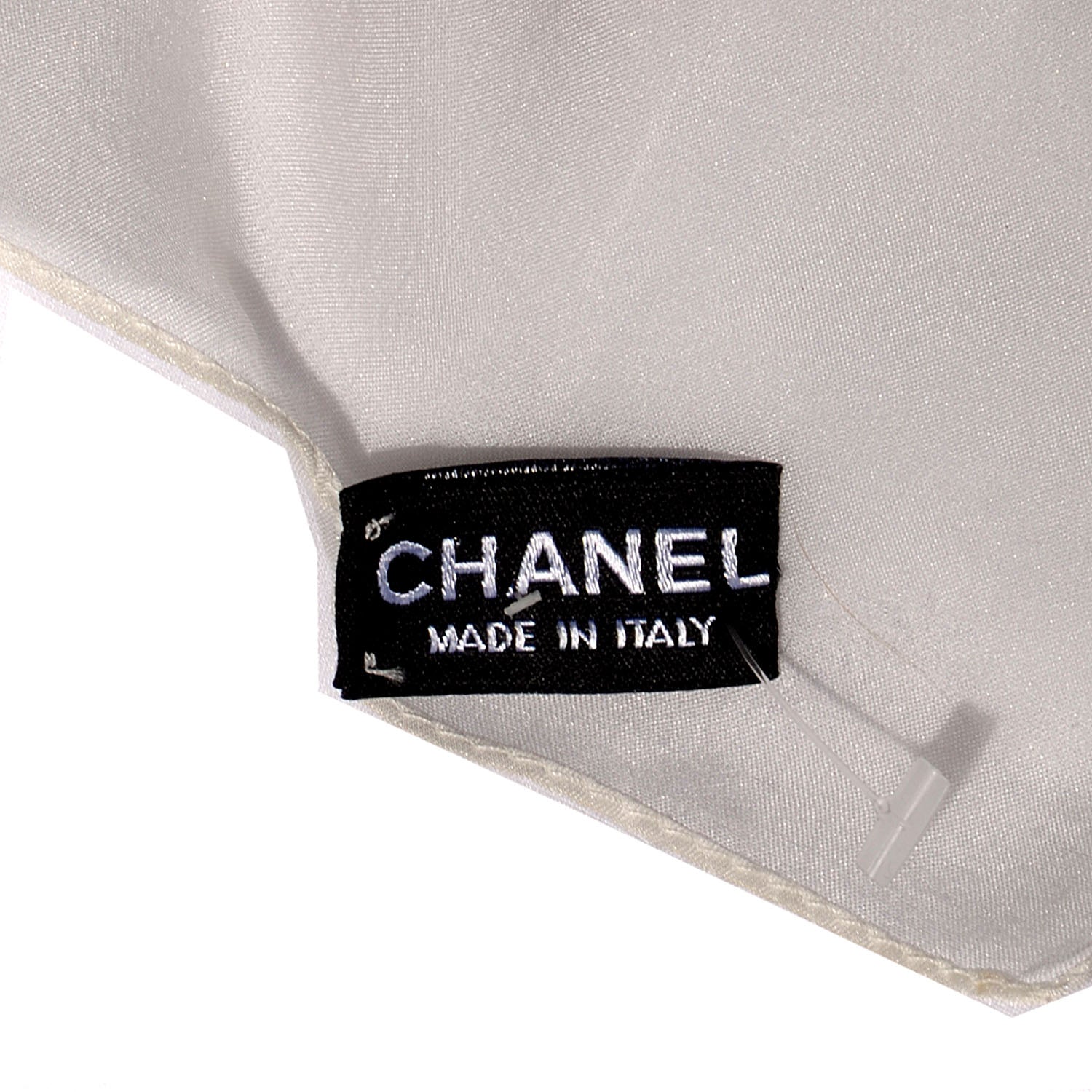 Chanel Silk Chiffon Coco Scarf 6 of 7