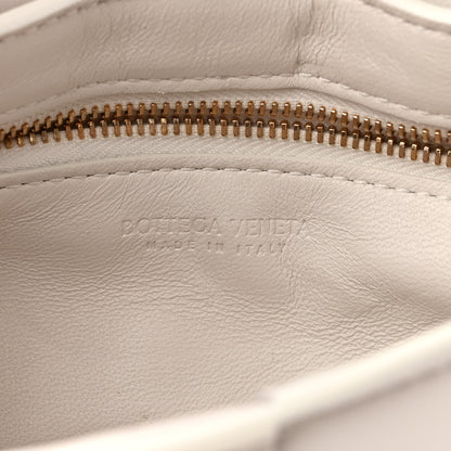 Bottega Veneta Nappa Maxi Intreccio Small Padded Cassette Crossbody Bag White 5 of 7