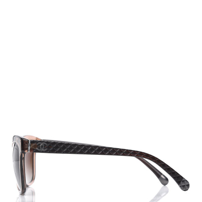 Chanel Polarized CC Cat Eye Sunglasses 5330-A Brown 3 of 4