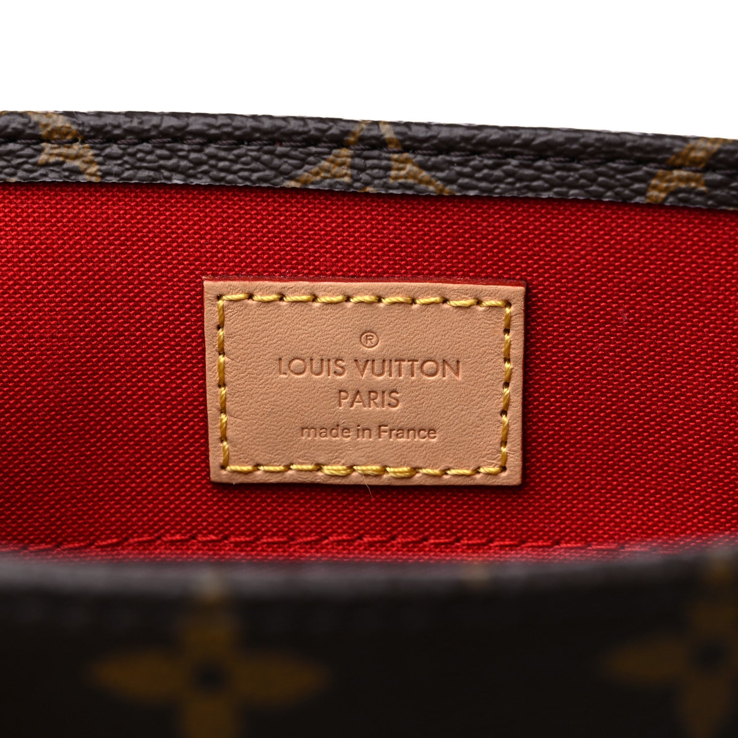 Louis Vuitton Monogram Sac Plat BB 6 of 9