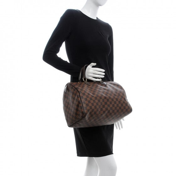 Louis Vuitton Damier Ebene Speedy 35 2 of 12