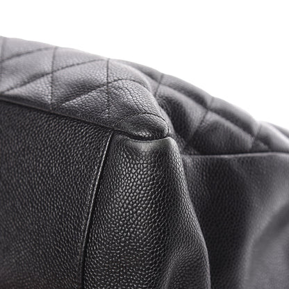 Chanel Caviar Quilted Grand Shopping Tote GST Black 12 of 15