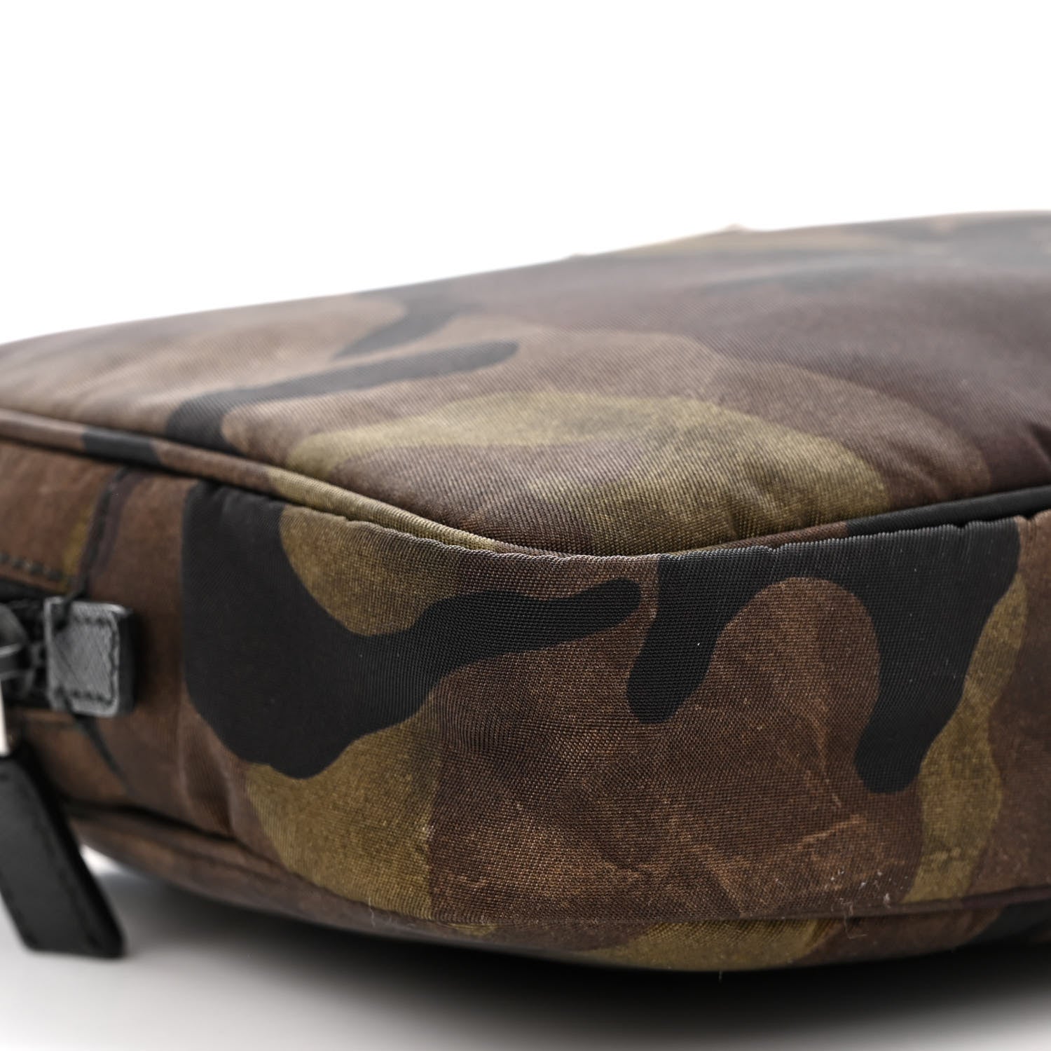 Prada Nylon Camouflage Print Clutch Khaki 9 of 11