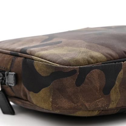 Prada Nylon Camouflage Print Clutch Khaki 9 of 11