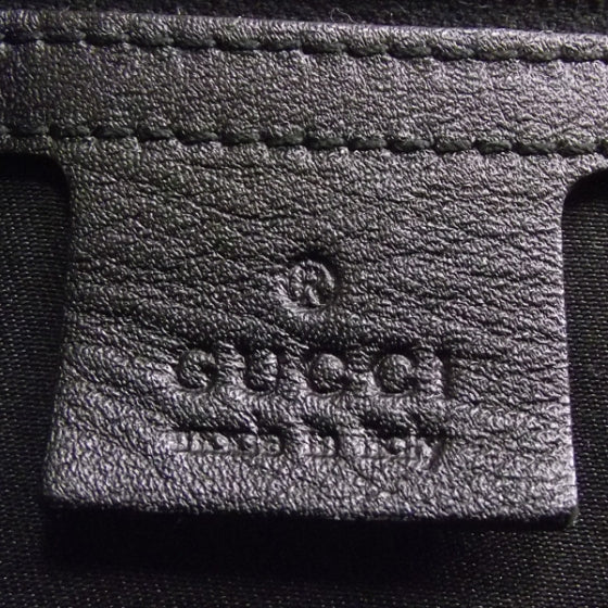 Gucci Leather Ruffle Sabrina Boston Black 8 of 10