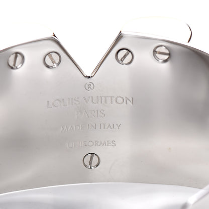 Louis Vuitton Metal Essential V Cuff Silver 4 of 4