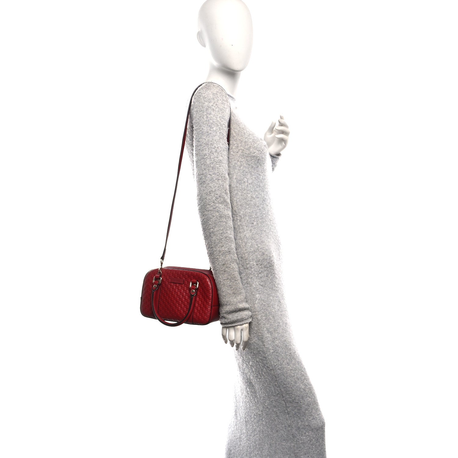 Gucci Soft Microguccissima Small Crossbody Bag Rosso 2 of 16