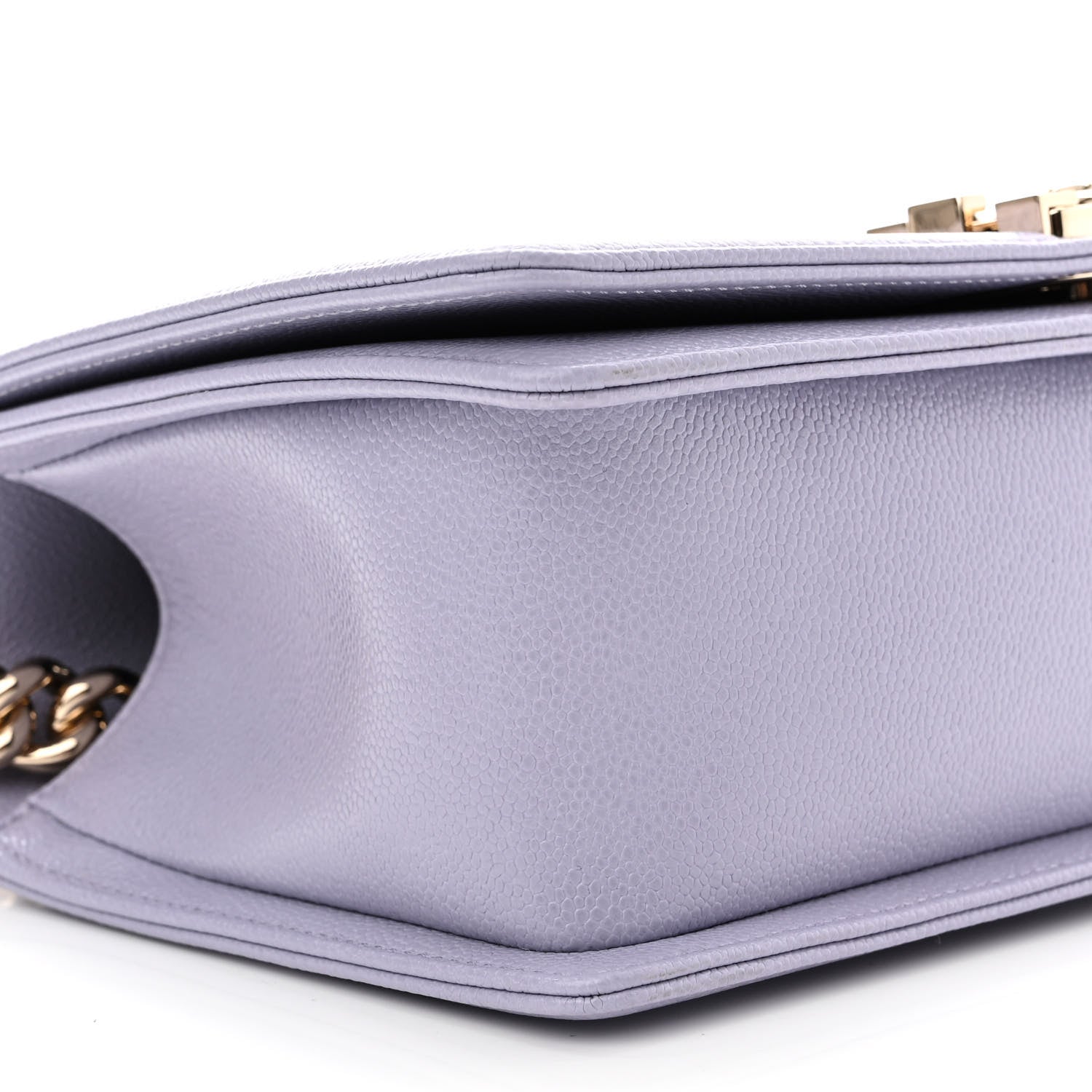 Chanel Caviar Quilted Medium Boy Flap Light Purple 9 of 10