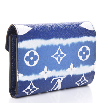 Louis Vuitton Monogram Escale Victorine Wallet Blue 3 of 7