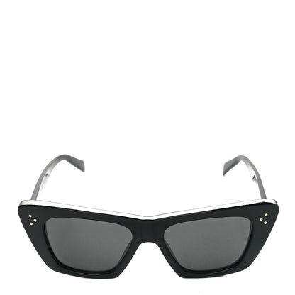 Celine Acetate Cat Eye Sunglasses CL40187I Black 2 of 9