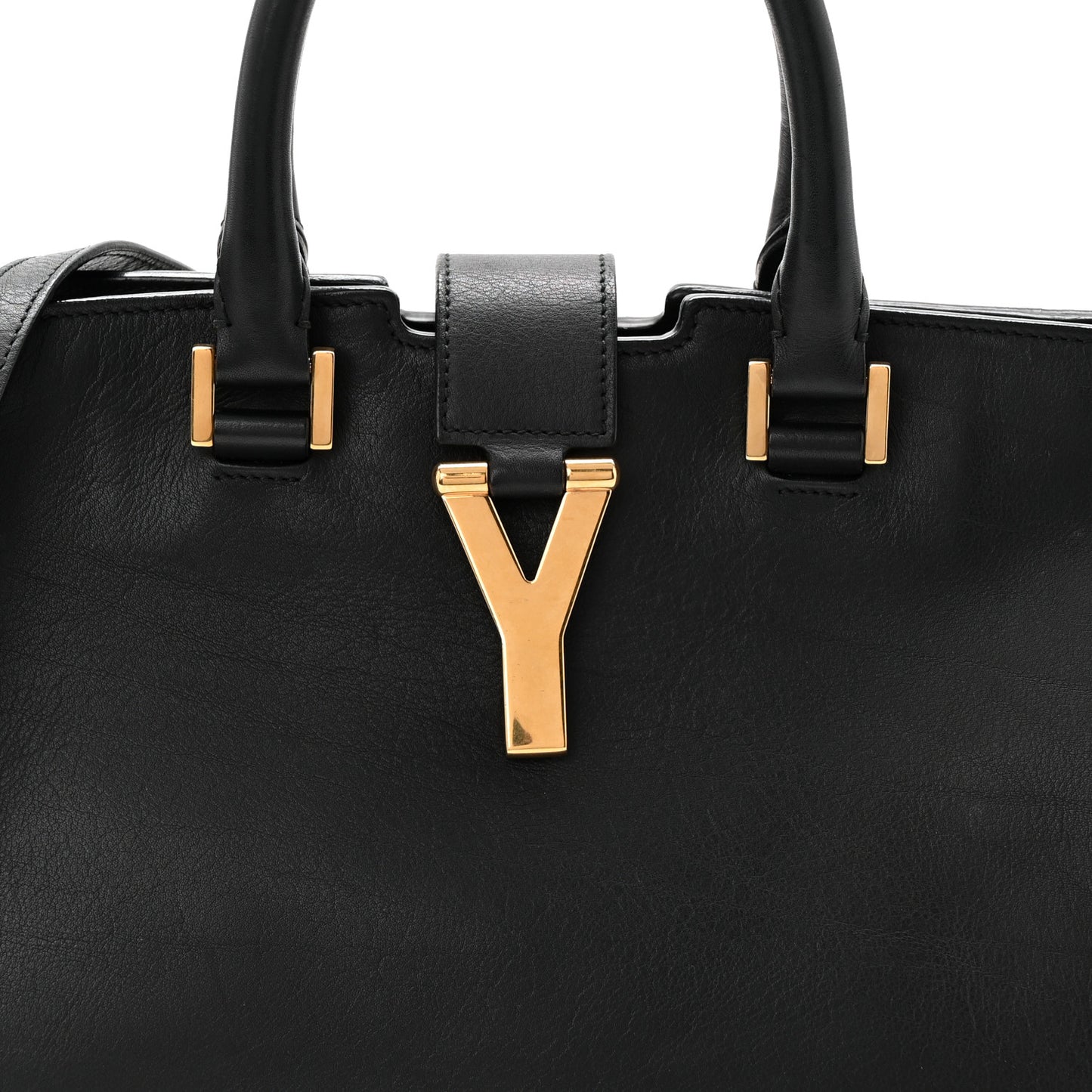 Calfskin Small Classic Y Cabas Black