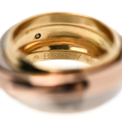 Cartier 18K Pink Yellow White Trinity Must Essence Ring 50 5.25 5 of 7
