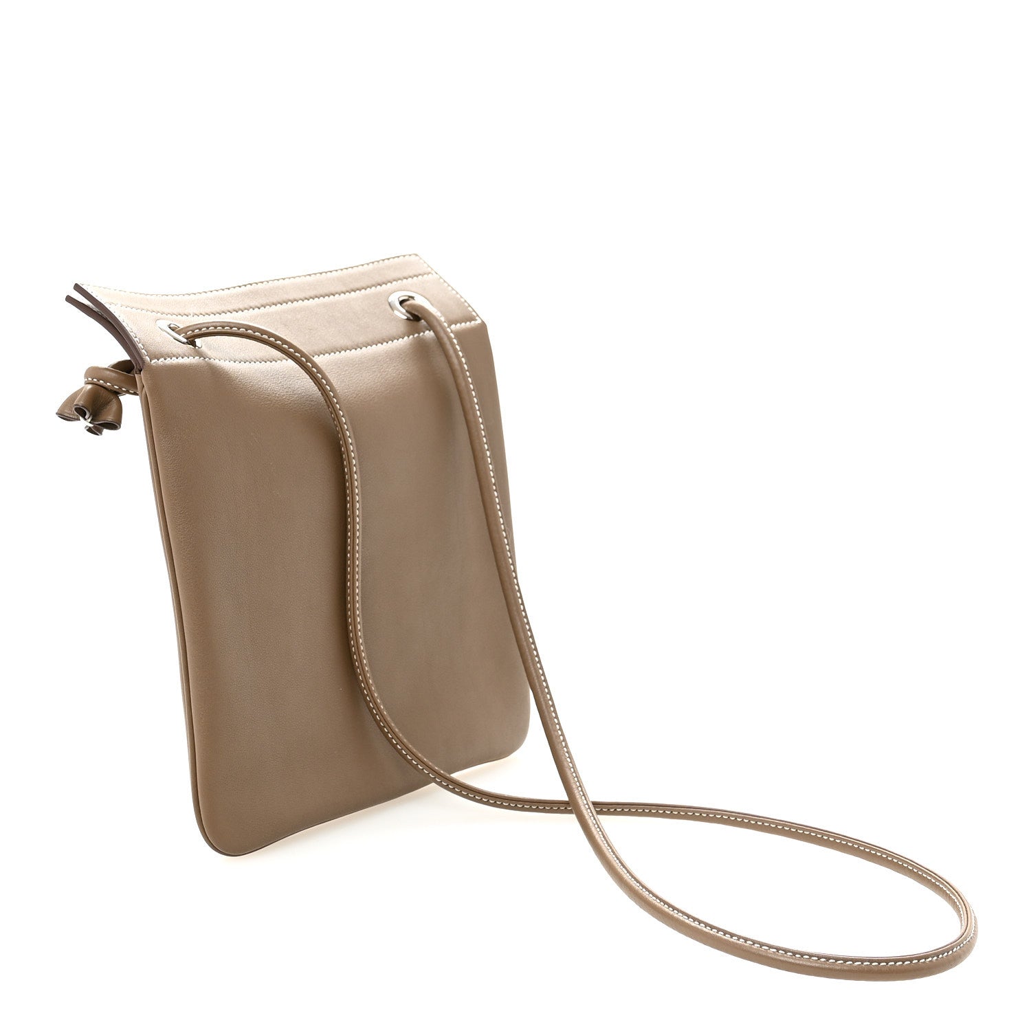Hermes Milo Lambskin Swift Mini Aline Etoupe 3 of 10