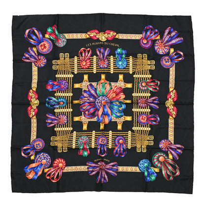 Hermes Silk Les Rubans Du Cheval Scarf 90 1 of 5