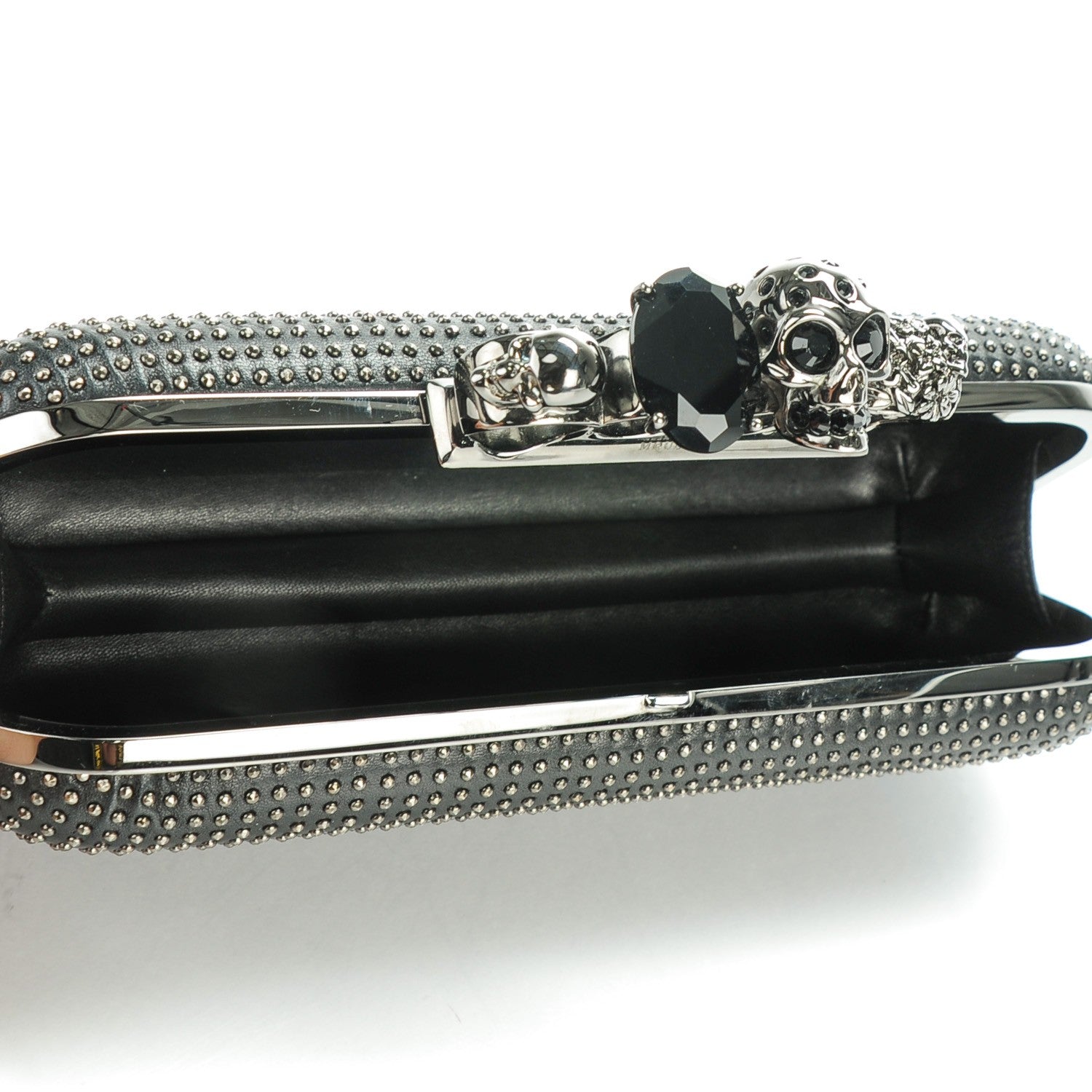 Alexander McQueen Studded Knucklebox Clutch Black 6 of 8