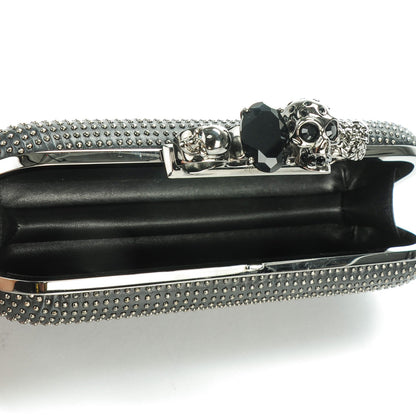 Alexander McQueen Studded Knucklebox Clutch Black 6 of 8