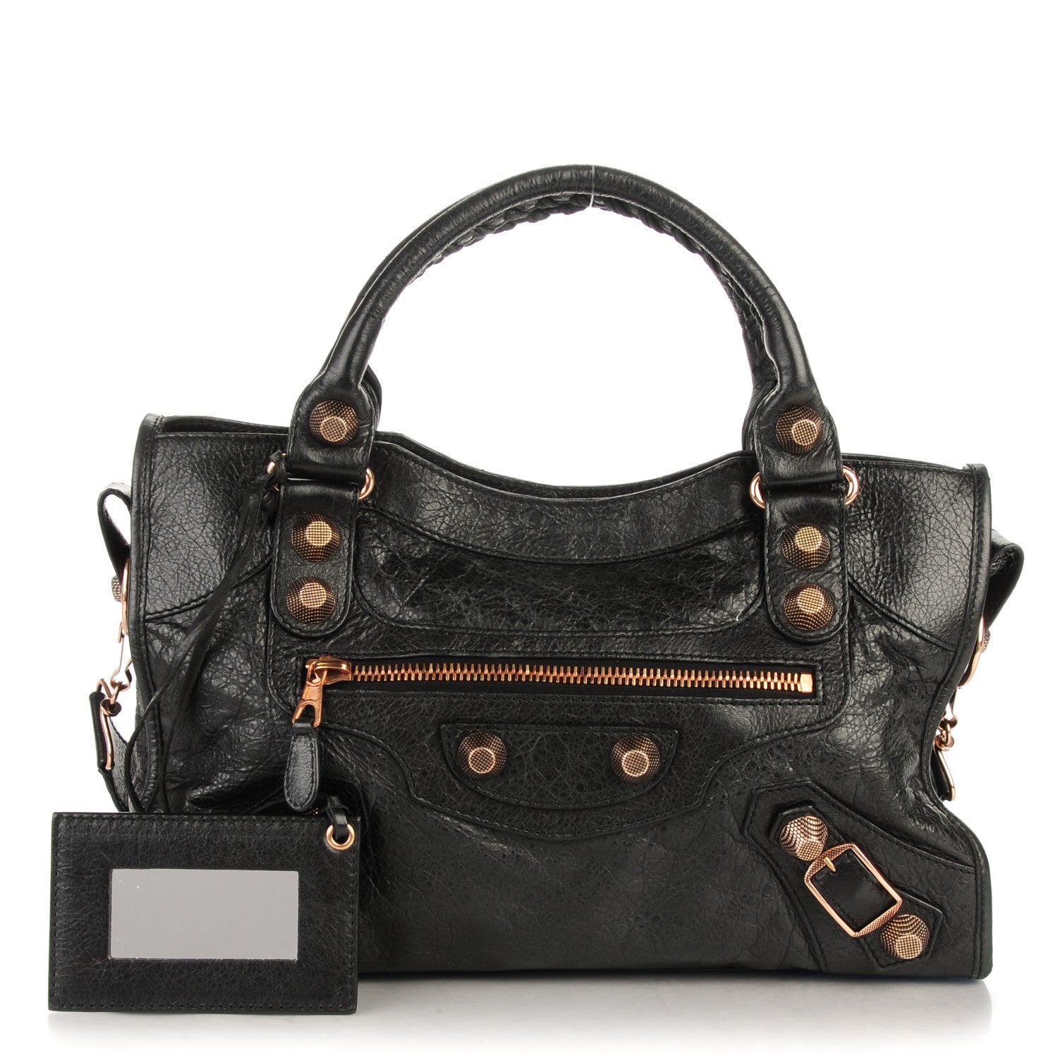 Balenciaga Agneau Giant 21 Rose Gold Hardware City Black 1 of 8