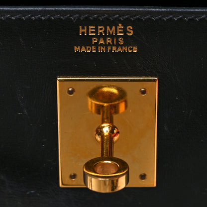 Hermes Box Kelly Sellier 32 Black 6 of 18