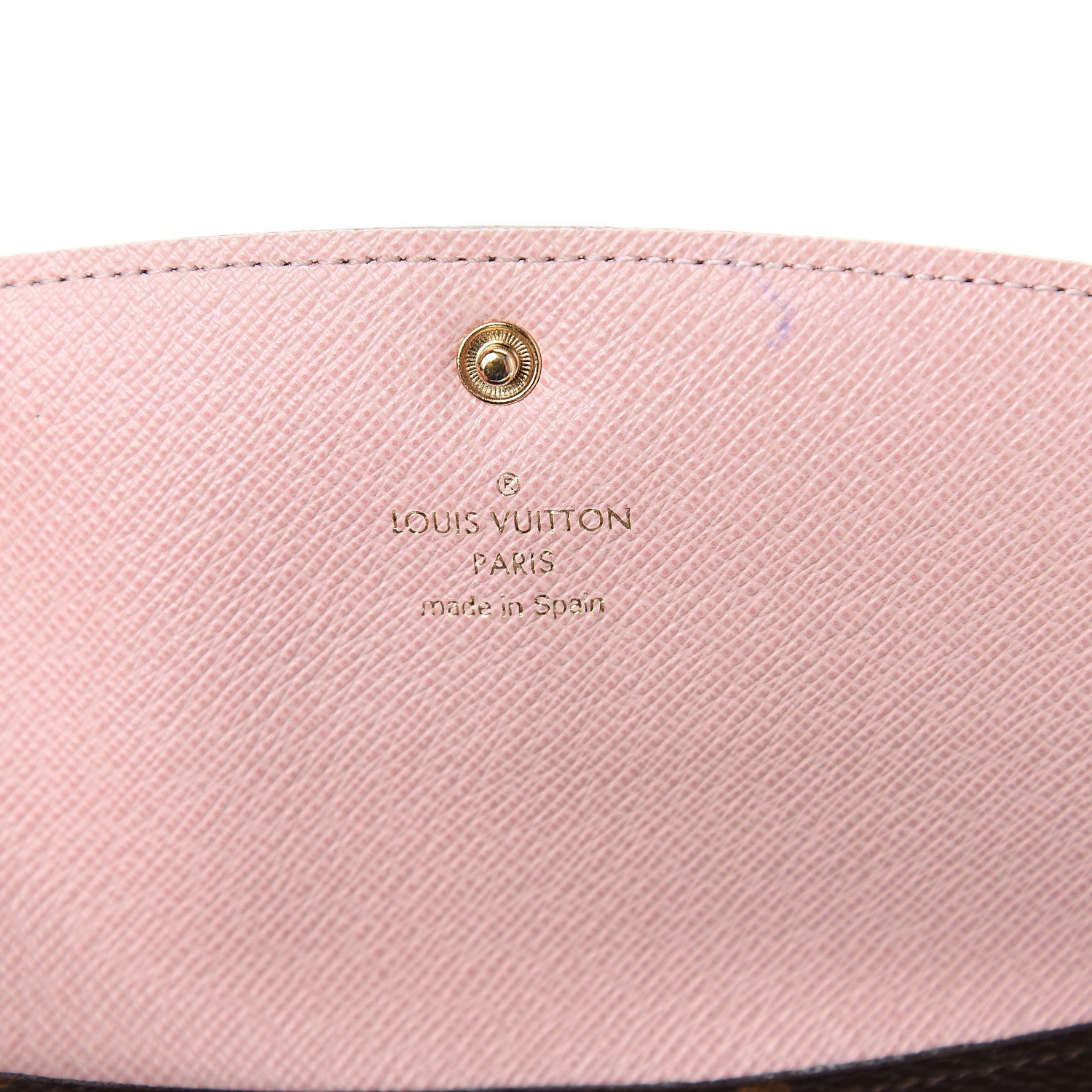 Louis Vuitton Monogram Emilie Wallet Rose Ballerine 5 of 5