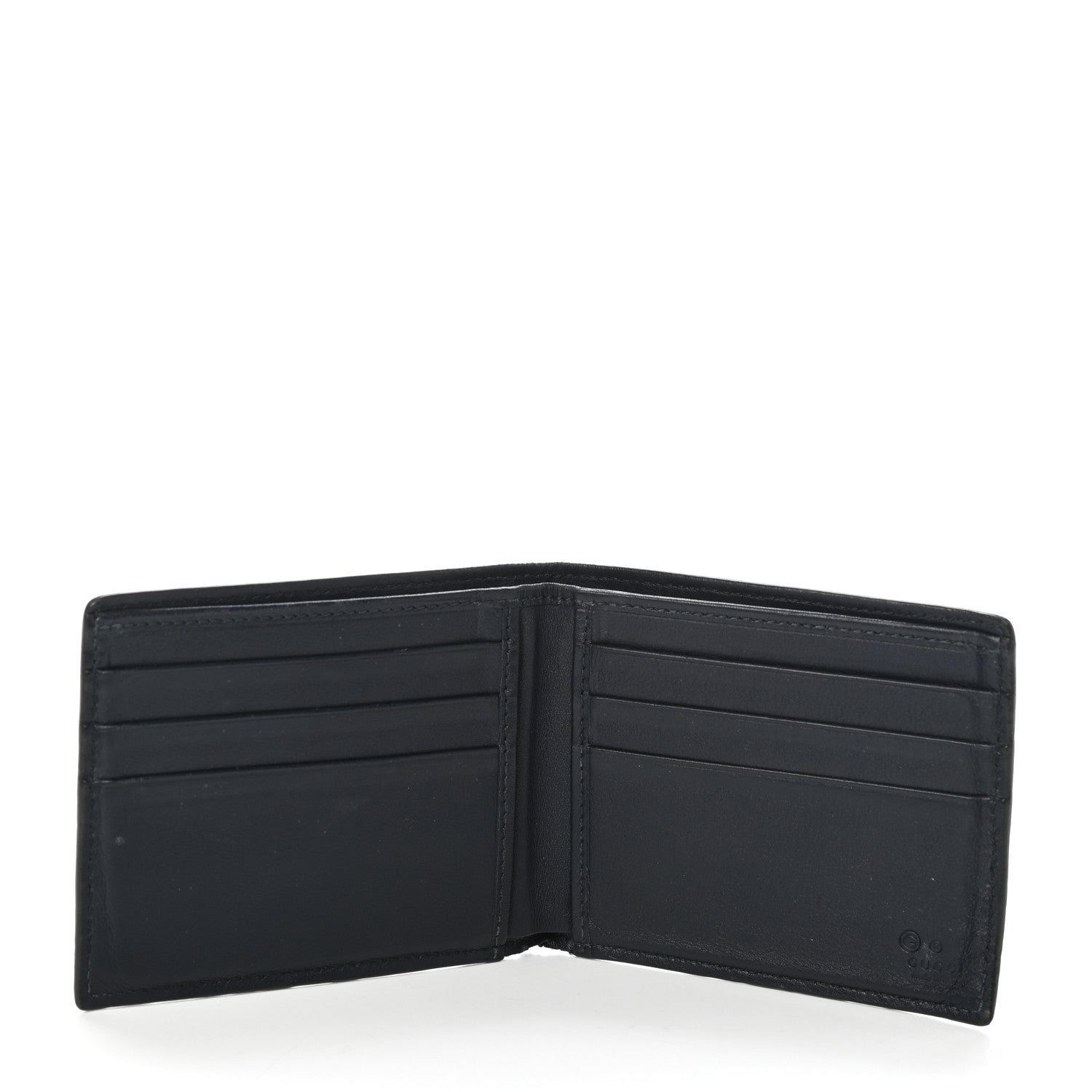 Gucci Microguccissima Bi-Fold Wallet Black 5 of 6