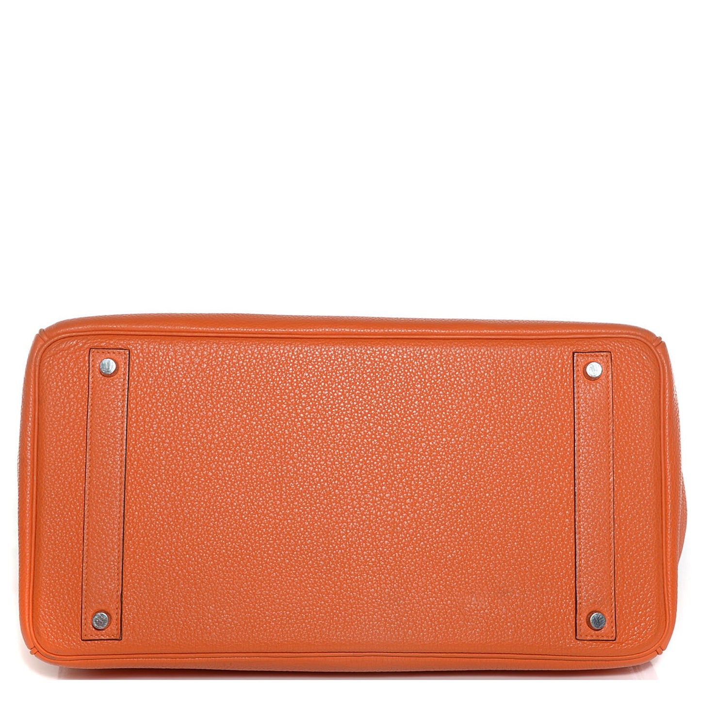 Taurillon Clemence Birkin 40 Orange