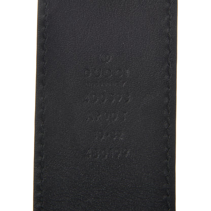 Gucci Calfskin Double G 40mm Belt 80 32 Black 3 of 6