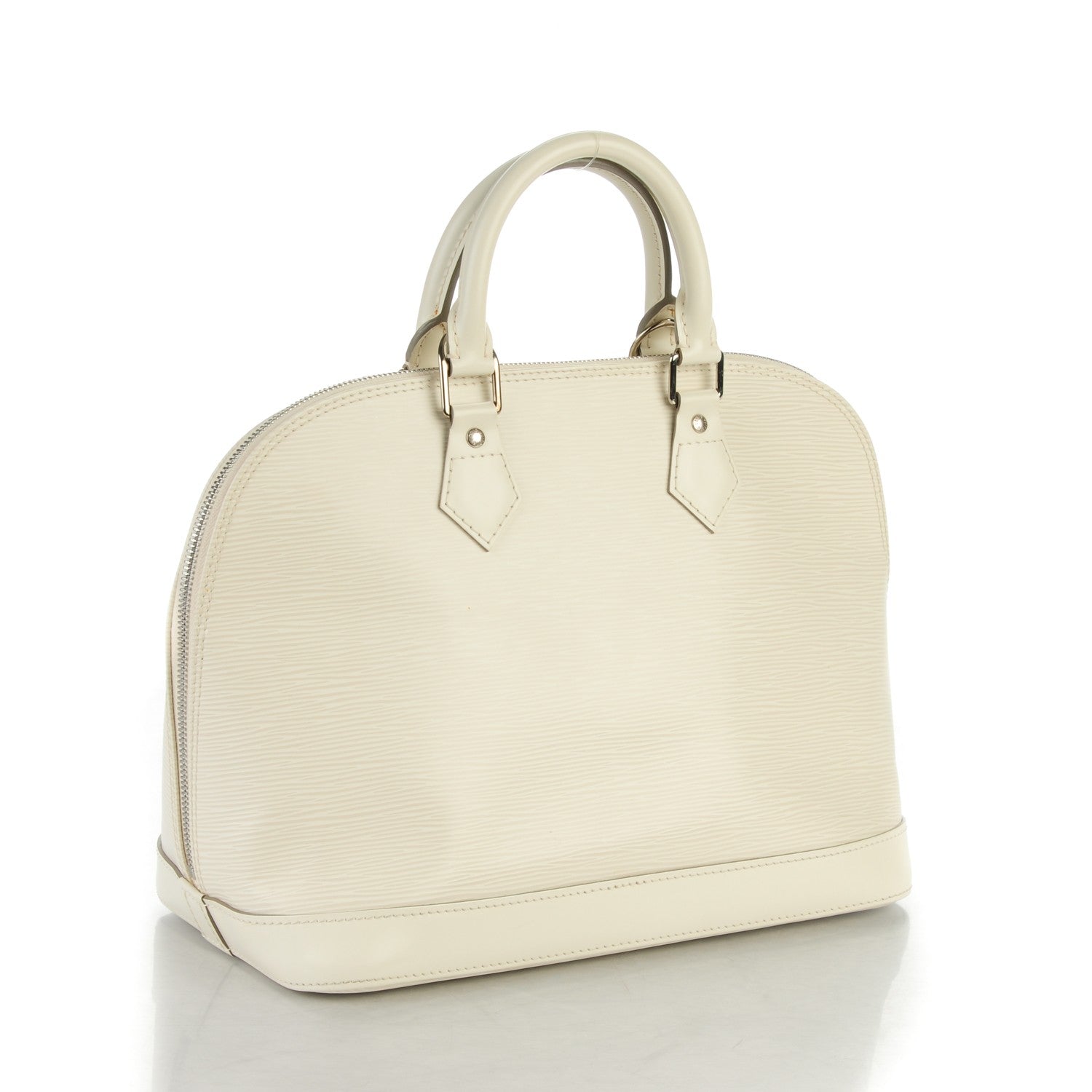 Louis Vuitton Epi Alma PM Ivory 3 of 9
