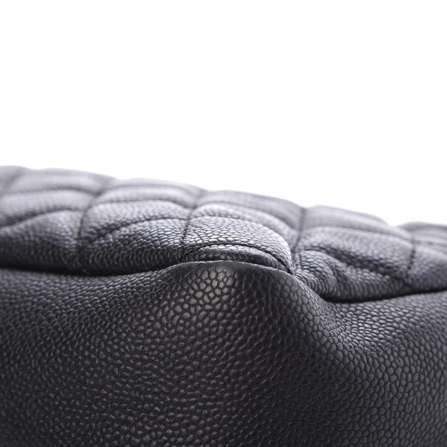 Caviar Quilted Jumbo Easy Flap Black