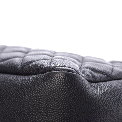 Chanel Caviar Quilted Jumbo Easy Flap Black 13 of 15
