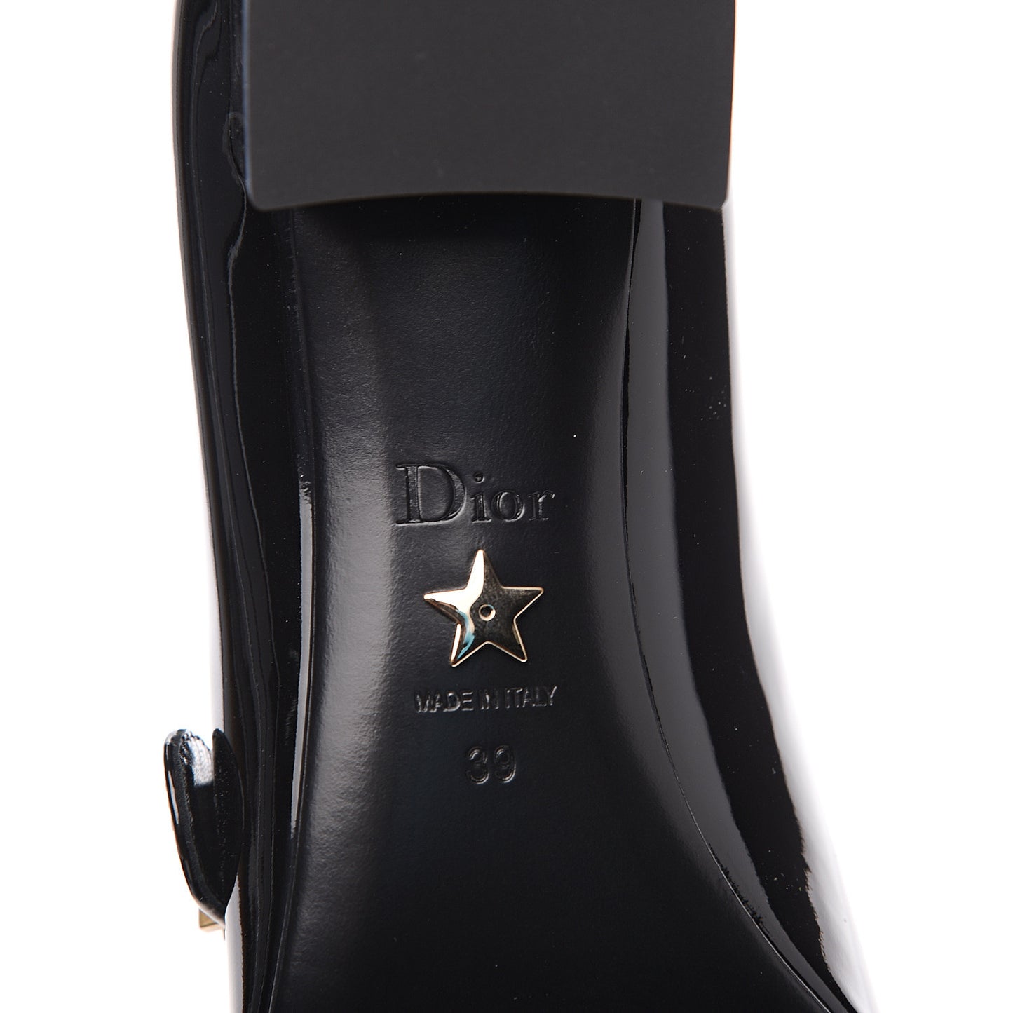Patent Baby-D Ballet Pumps 39 Black