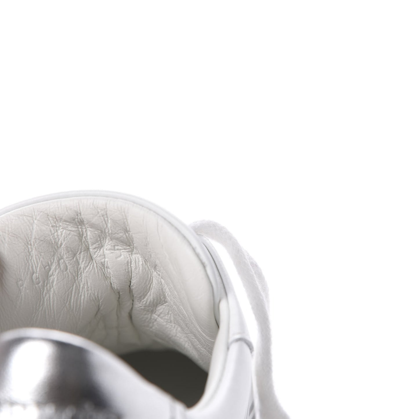 Nappa Womens Avantage Sneakers 36 White Argent