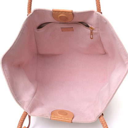 Louis Vuitton Damier Azur Propriano Rose Ballerine 4 of 5
