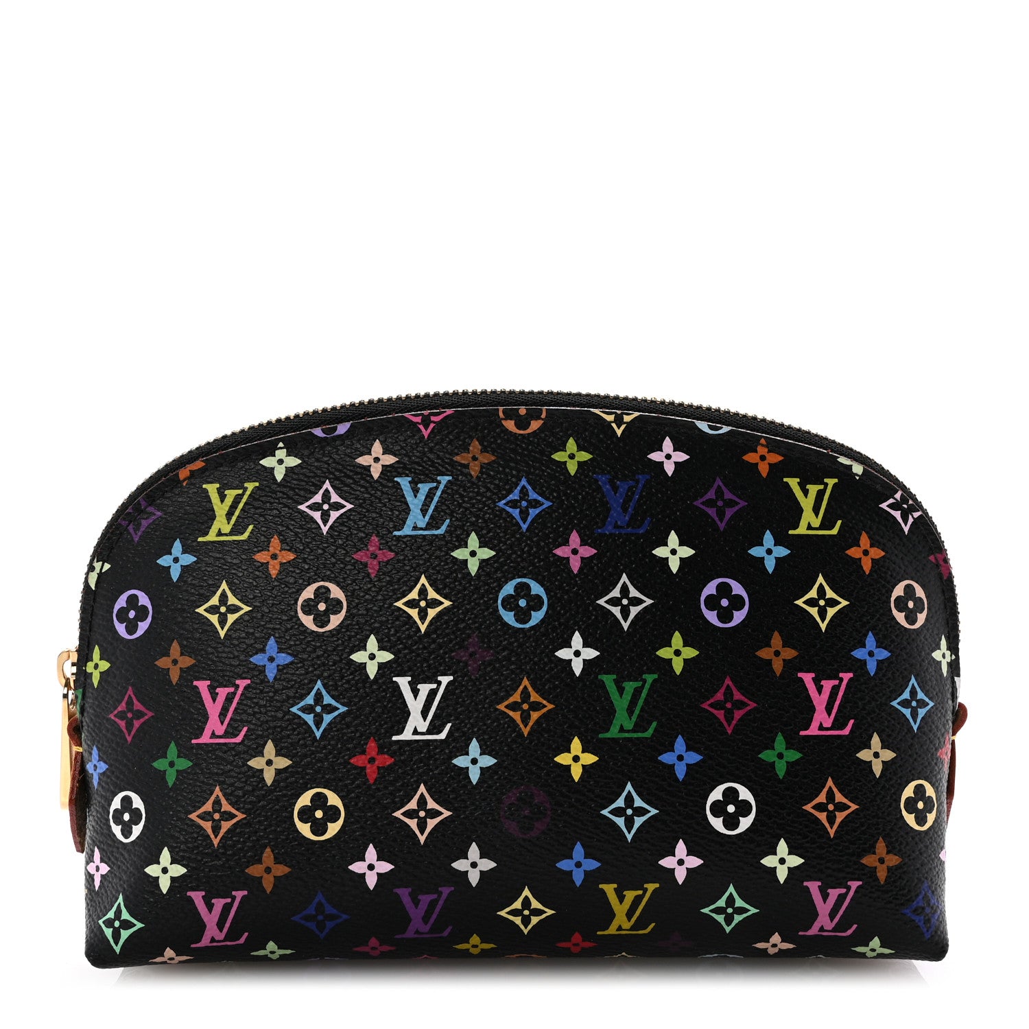 Louis Vuitton Monogram Multicolor Cosmetic Pouch Black Grenade 1 of 7
