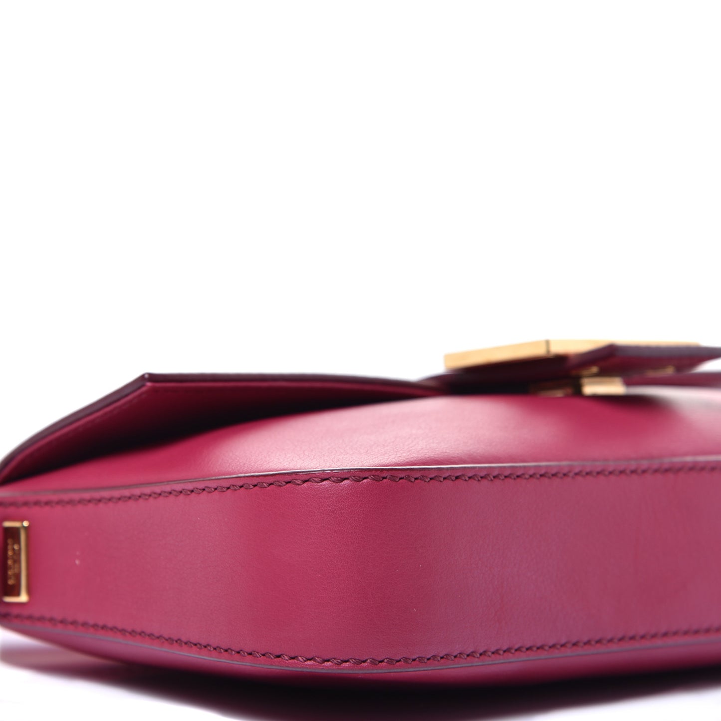Vitello Enamel Interchangeable Strap Baguette Amarena