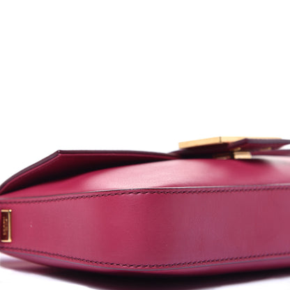 Fendi Vitello Enamel Interchangeable Strap Baguette Amarena 7 of 8