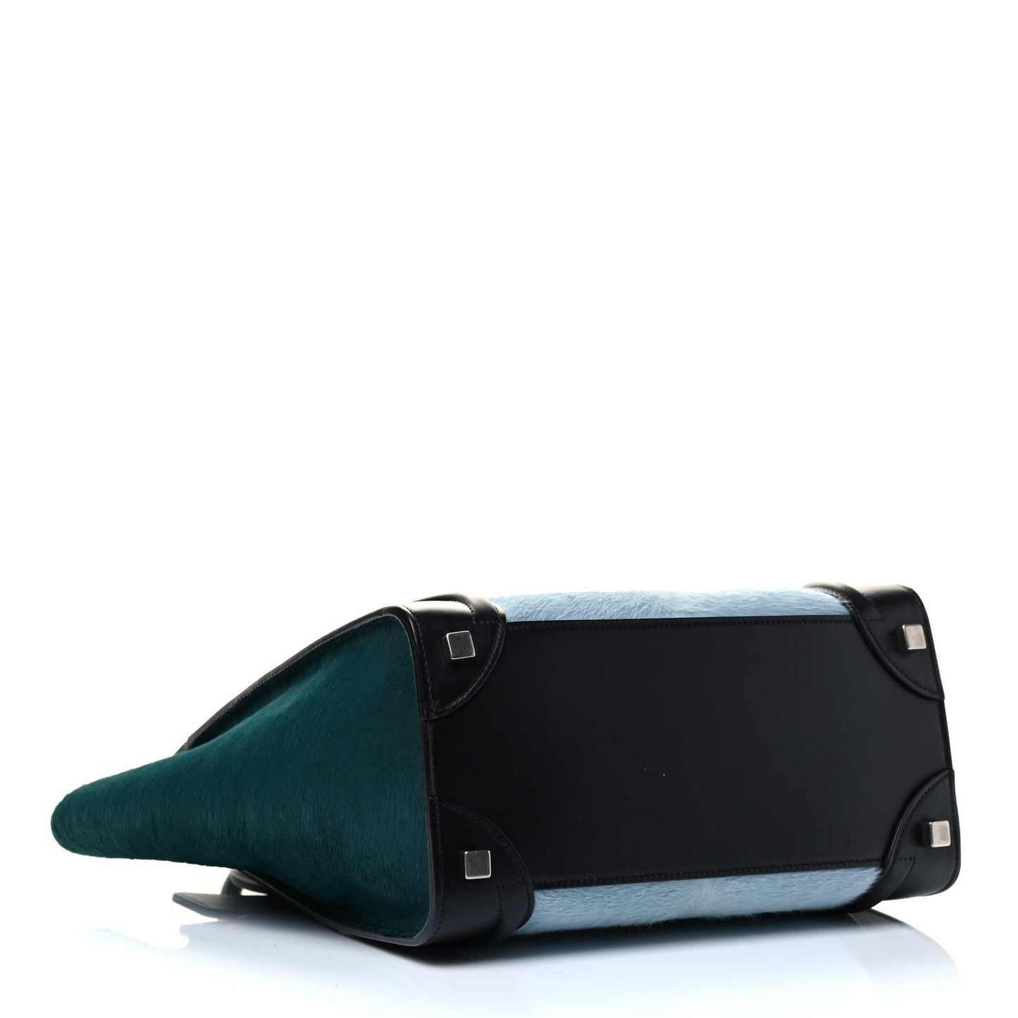 Pony Hair Smooth Calfskin Micro Tri-Color Luggage