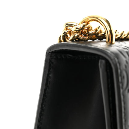 Gucci Guccissima Small Padlock Shoulder Bag Black 13 of 13