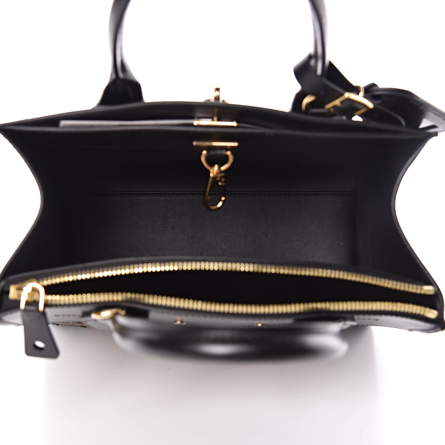 Calfskin Monogram Damier Tressage City Steamer PM Black