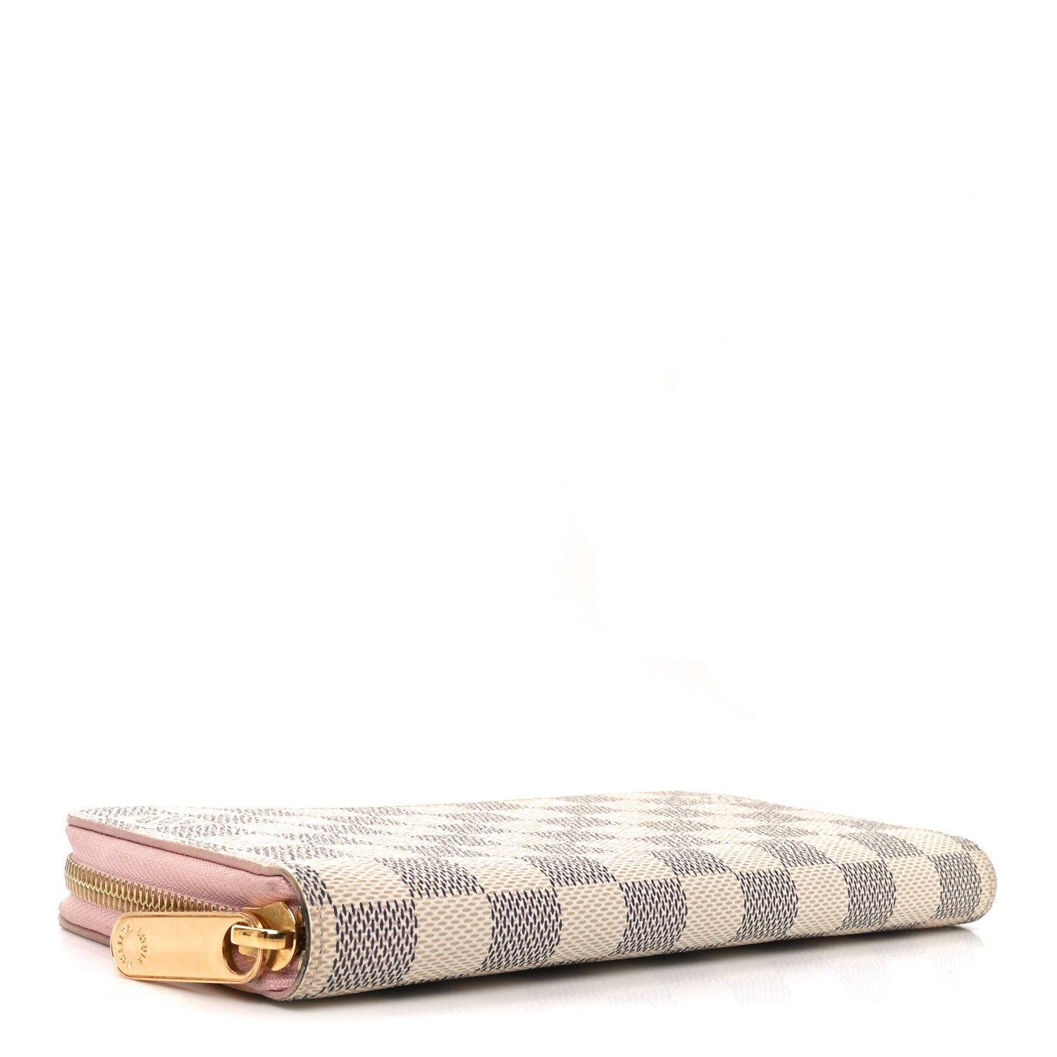Louis Vuitton Damier Azur Zippy Wallet Rose Ballerine 4 of 7