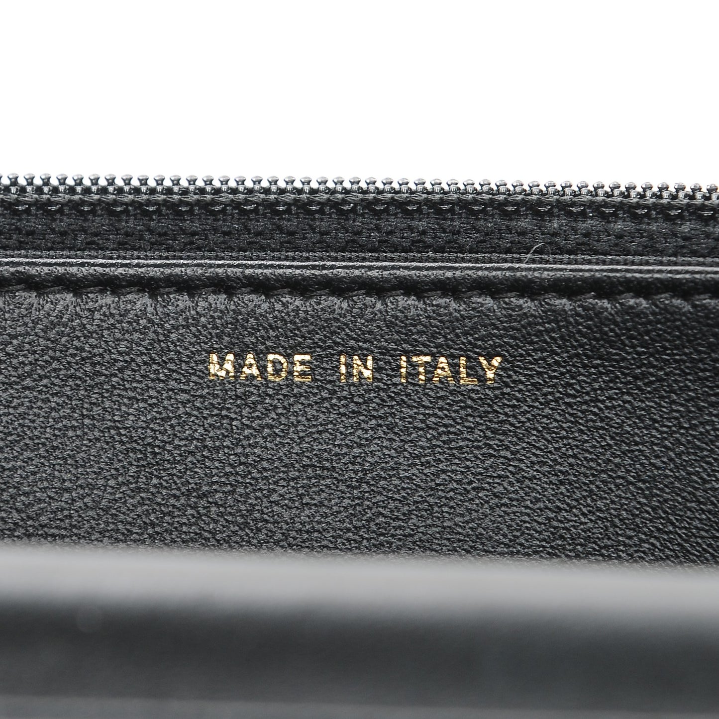 Lambskin Quilted Boy Wallet On Chain WOC Black