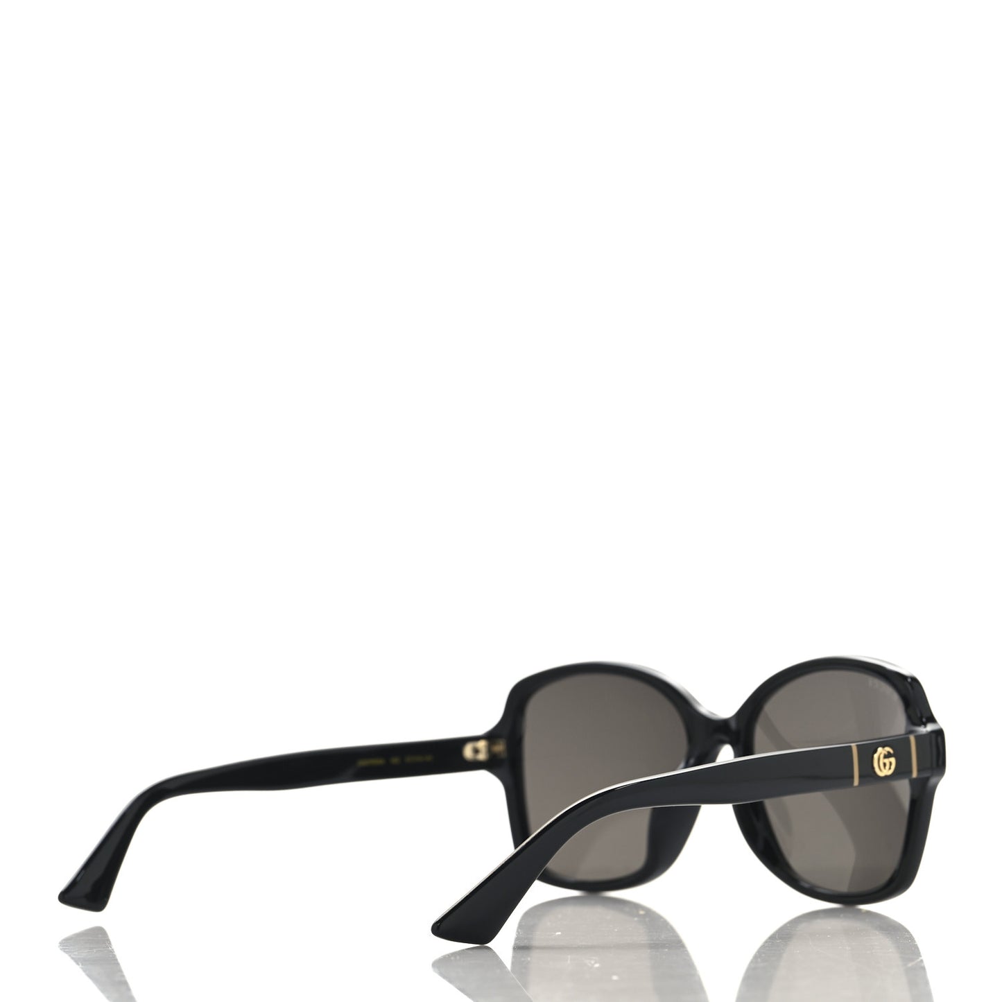 Acetate Square Sunglasses GG0765SA Black