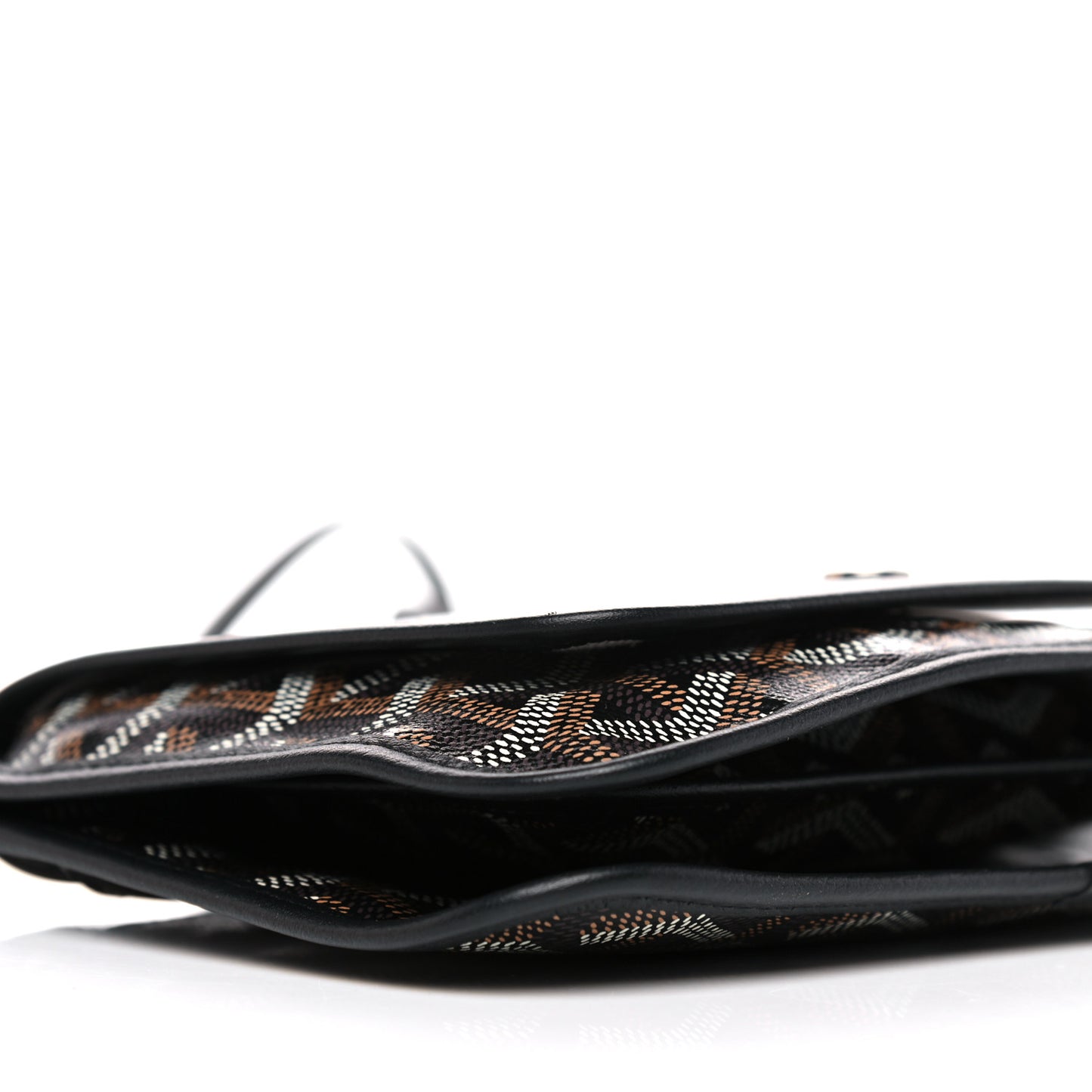 Goyardine Plumet Wallet Clutch Black