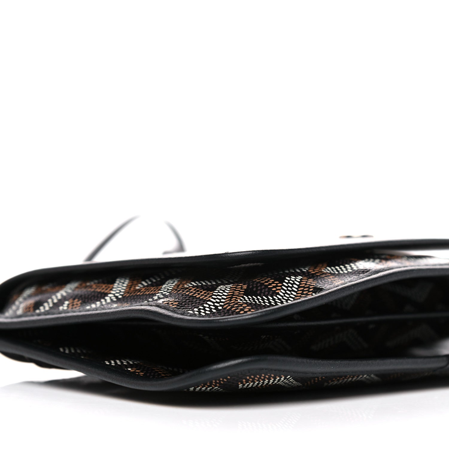 Goyard Goyardine Plumet Wallet Clutch Black 7 of 8