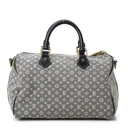Louis Vuitton Monogram Idylle Speedy Bandouliere 30 Encre 1 of 10