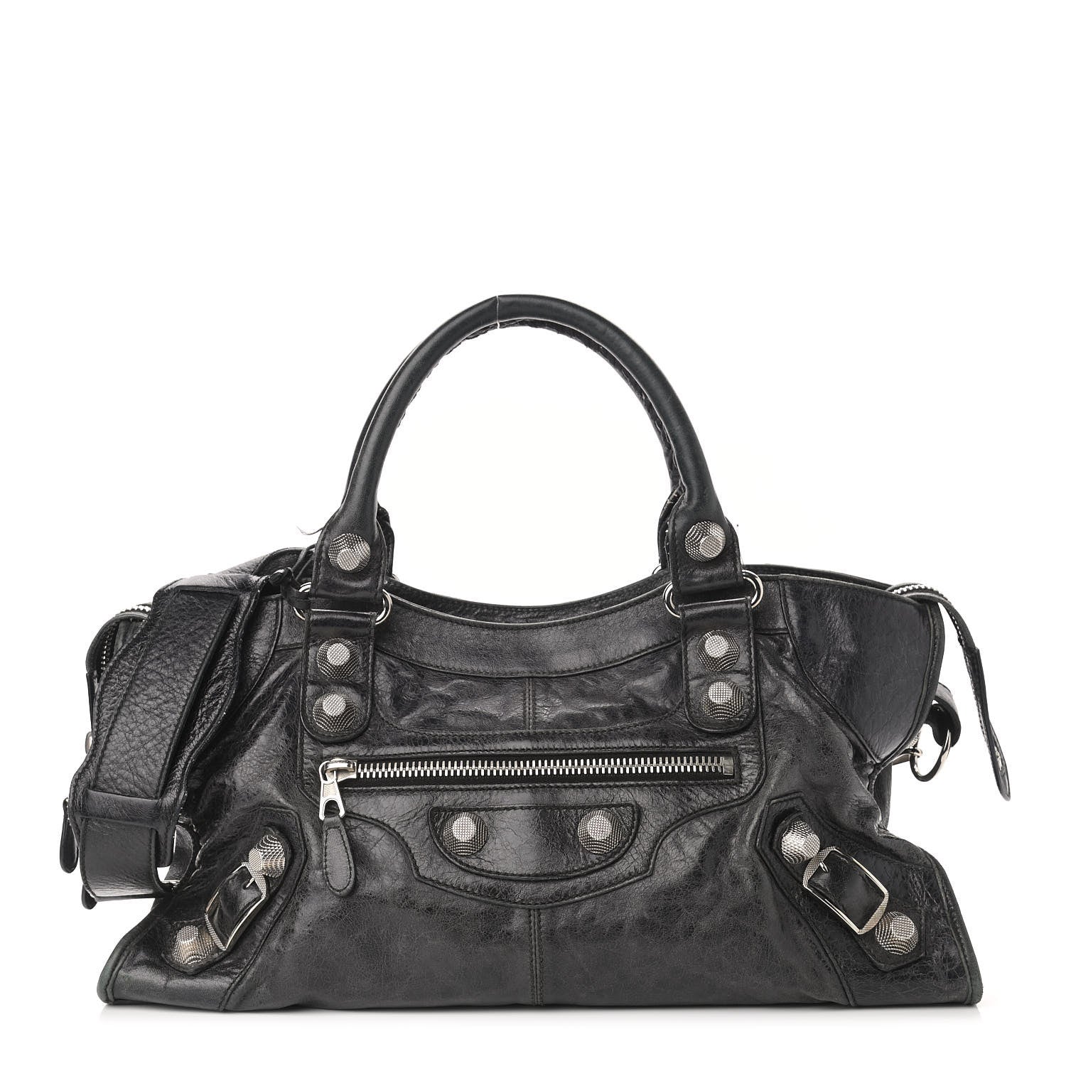 Balenciaga Agneau Giant 21 Silver Hardware Part Time Black 3 of 17