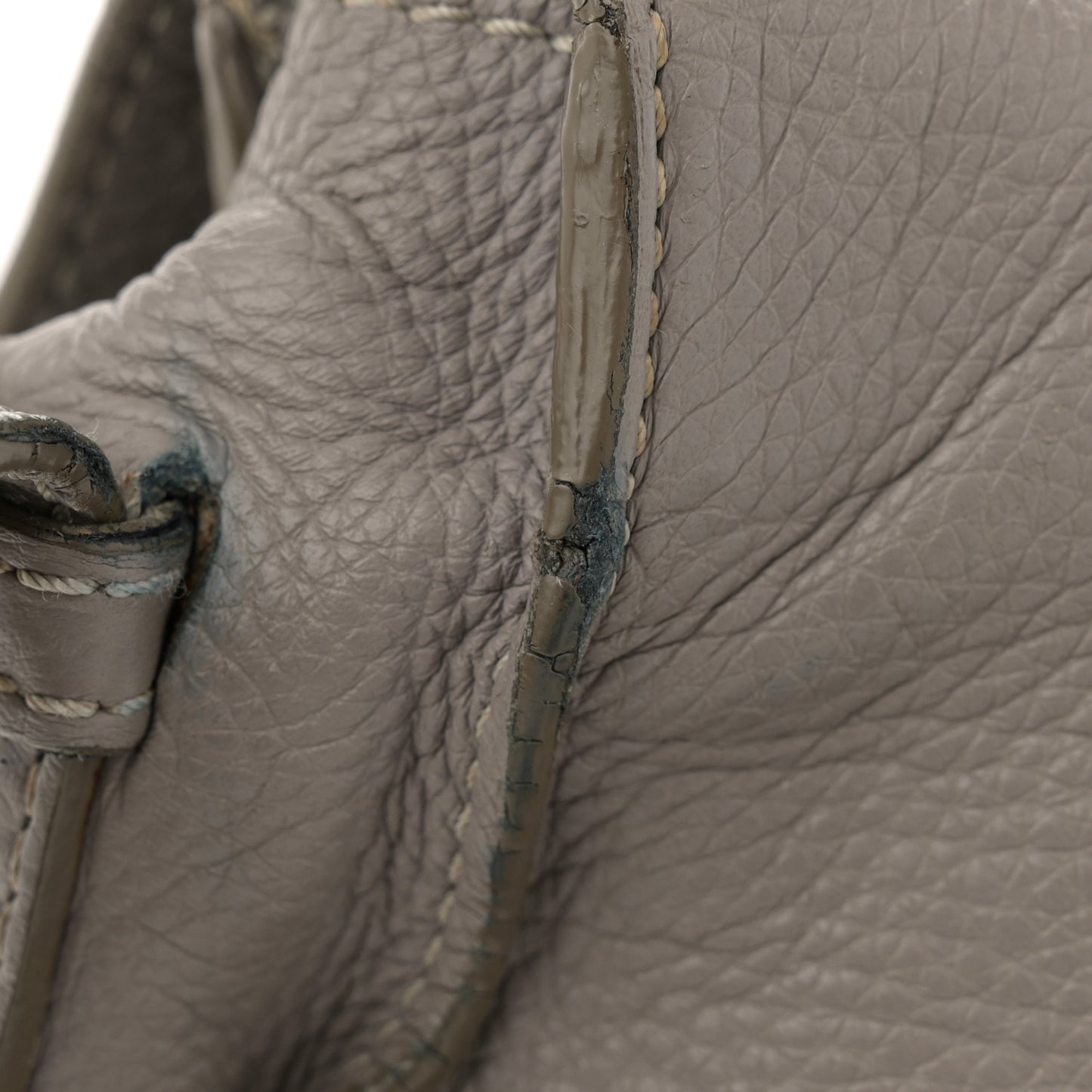 Calfskin Medium Marcie Round Crossbody Bag Cashmere Grey