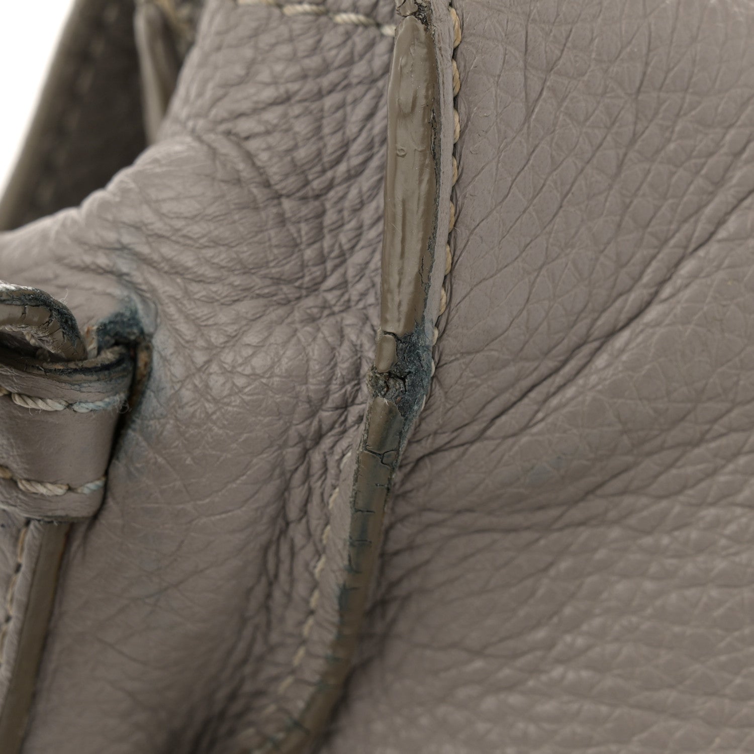 Chloe Calfskin Medium Marcie Round Crossbody Bag Cashmere Grey 13 of 17