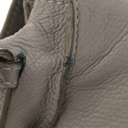 Chloe Calfskin Medium Marcie Round Crossbody Bag Cashmere Grey 13 of 17
