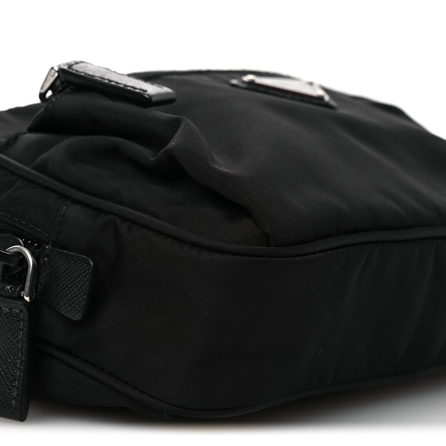 Prada Re-Nylon Saffiano Belt Bag Black 8 of 10